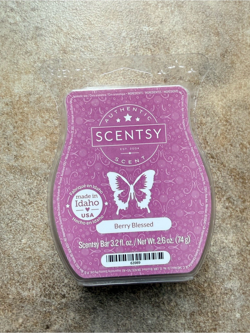SCENTSY Bar Berry Blessed